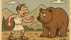 Ανέκδοτο: Ούτε η αρκούδα δεν το πίστεψε