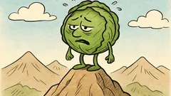 Ανέκδοτο: Τι λέει ένα λάχανο στο βουνό;