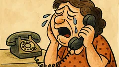 Ανέκδοτο: Χτες δεν μίλησα στη μάνα μου