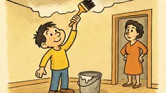 Ανέκδοτο: Ο Τοτός βάφει το ταβάνι