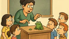 Ανέκδοτο: Ο Τοτός και ο βάτραχος στο πείραμα