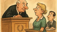 Ανέκδοτο: Ο πρόεδρος ρωτάει μία μάρτυρα