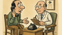 Ανέκδοτο: Γιατρέ, ακούω φωνές και δεν βλέπω κανέναν