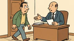 Ανέκδοτο: Μπαίνει ένας τύπος στο γραφείο