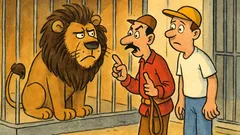 Ανέκδοτο: Ο θηριοδαμαστής λέει στον βοηθό του…