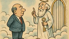 Ανέκδοτο: Πέθανε ένας πολιτικός και πάει στον Παράδεισο