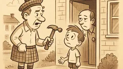 Ανέκδοτο: Λέει μια μέρα ένας Σκοτσέζος πατέρας…