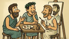 Ανέκδοτο: Μια παρέα ζωγράφων αρχίζει ιστορίες