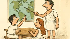 Ανέκδοτο: Στο μάθημα Γεωγραφίας η δασκάλα ρωτάει