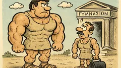 Ανέκδοτο: Μουσκουλατόροι, φουλ στο γυμναστήριο