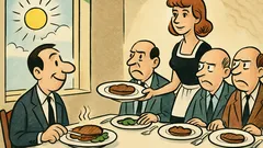 Ανέκδοτο: Ένας τύπος δοκιμάζει νέο εστιατόριο