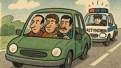 Ανέκδοτο: Μπαίνουν σε ένα αυτοκίνητο τρεις τύποι…