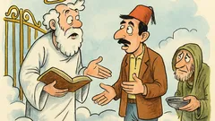 Ανέκδοτο: Πεθαίνει ένας Τούρκος και πάει ουρανό