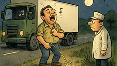 Ανέκδοτο: Μεσάνυχτα στην εθνική Αθηνών–Πατρών