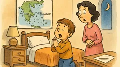 Ανέκδοτο: Ο μικρός Νικόλας προσεύχεται για πρωτεύουσα