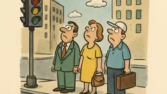 Ανέκδοτο: Πώς περνούν διασταύρωση οι Αμερικανοί;