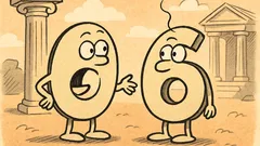 Ανέκδοτο: Τι λέει το 0 στο 6;