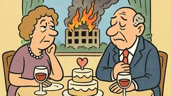 Ανέκδοτο: Ένα αντρόγυνο στην επέτειο γάμου...