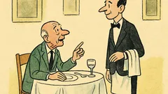 Ανέκδοτο: Σε ένα εστιατόριο, ένας πελάτης ρωτάει…