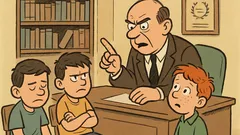 Ανέκδοτο: Ο Τοτός στο γραφείο διευθυντή