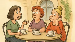 Ανέκδοτο: Ήταν τρεις φίλες για καφέ...