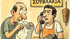 Ανέκδοτο: Σουβλατζίδικο εκεί; Πώς ανοίγει η σακούλα;