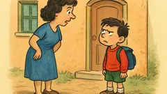 Ανέκδοτο: Ο μικρός Κωστάκης γυρνάει απ’ το σχολείο