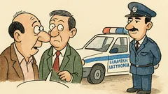 Ανέκδοτο: Ρώτα τον, μπορείς να αγοράσεις περιπολικό;