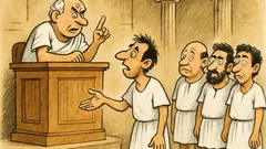 Ανέκδοτο: Σε ένα επαρχιακό δικαστήριο…