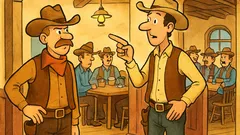 Ανέκδοτο: Δύο καουμπόηδες μπαίνουν στο σαλούν