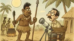 Ανέκδοτο: Ένας αστρονόμος στην Αφρική για έκλειψη