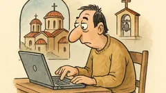 Ανέκδοτο: Ξέρει κανείς το site της εκκλησίας;