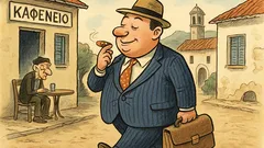 Ανέκδοτο: Γυρίζει πάμπλουτος Ελληνοαμερικανός στο χωριό του