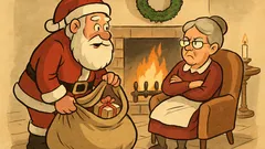 Ανέκδοτο: Είναι Χριστούγεννα κι ο Άι-Βασίλης...