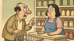 Ανέκδοτο: Στο σούπερ μάρκετ ρωτάω για γεροντοκόρες