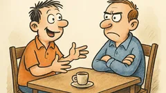 Ανέκδοτο: Ο Τοτός συζητάει με έναν φίλο