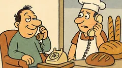 Ανέκδοτο: Όταν βαριέμαι, παίρνω τηλέφωνο σε φούρναρη