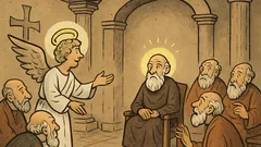 Ανέκδοτο: Ένας άγγελος εμφανίζεται στον ναό