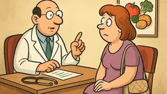 Ανέκδοτο: Η πελάτισσα στον διαιτολόγο της…