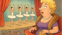Ανέκδοτο: Μια νεόπλουτη πάει στην όπερα για μπαλέτο