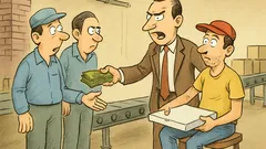 Ανέκδοτο: Μια εταιρεία προσλαμβάνει σύμβουλο παραγωγής