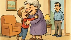 Ανέκδοτο: Το αγοράκι και το τρικ του μπαμπά