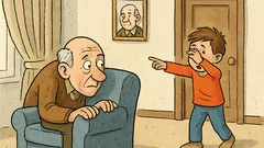 Ανέκδοτο: Παππούς Κρύψου, έρχεται η δασκάλα σου…