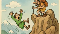 Ανέκδοτο: Δύο ορειβάτες στον Όλυμπο…