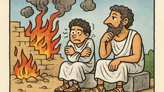 Ανέκδοτο: Εδώ ο κόσμος καίγεται κι εμείς