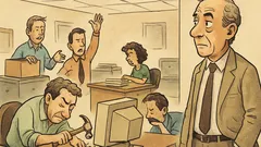 Ανέκδοτο: Στο γραφείο ακούγονται πέντε ύποπτες φράσεις