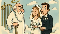 Ανέκδοτο: Μπαίνει ένα ζευγάρι στον Παράδεισο