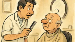 Ανέκδοτο: Ο κουρέας ρωτά τον πελάτη…