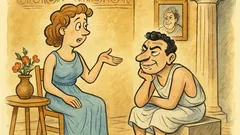 Ανέκδοτο: «Τι να κάνω, αντρούλη μου;»