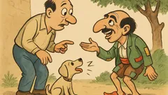 Ανέκδοτο: Τι κάνει «γαβ γαβ» και «-ζη»;